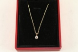 Diamond Solitaire Pendant