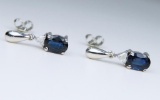 Lovely Blue Sapphire and Diamond