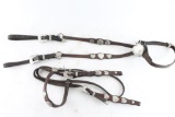 Silver Heart Headstall
