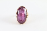 Ladies Amethyst Cocktail Ring