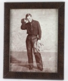 B&W Photograph Of Will Rogers