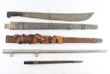 Lot of 4 Scabbards