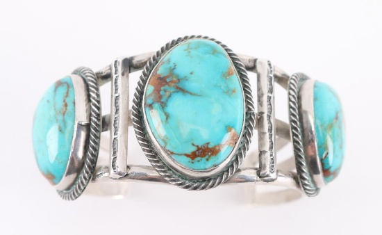 3 Stone Navajo Cuff