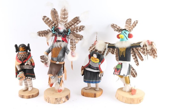 Lot of 5 Kachinas