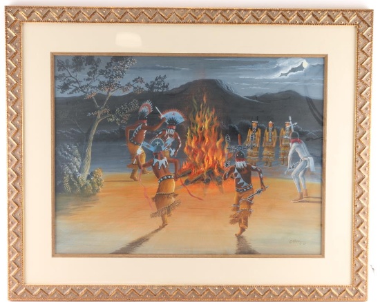 Original Gouache on Paper