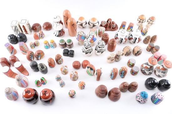 Collection of Native American S&P Shakers