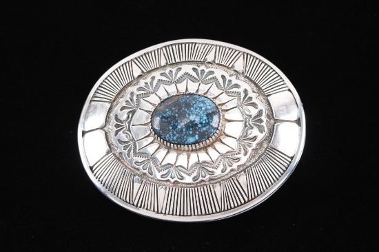 Spider Web Turquoise Buckle