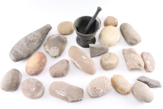 Collection Of Native American Stone Artifacts