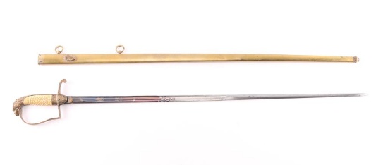 War of 1812 U.S. Officers Eagle Head Sword.