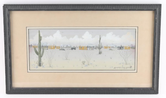 Original Watercolor on Paper