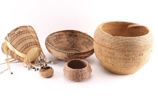 Lot of 4 Baskets
