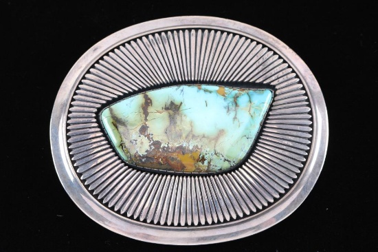 Handsome Navajo Belt Buckle