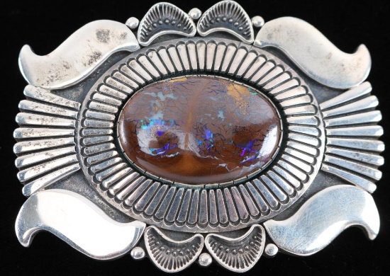 Zuni Bolder Opal Buckle