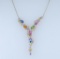 Sensational Multi-Color Sapphire & Diamond