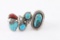 Lot of 3 Navajo Rings