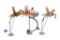 Collection of 3 Metal Whirly Gigs.