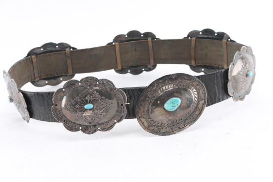 Navajo Concho Belt