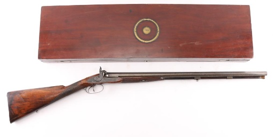 Villegia Double Barrel Percussion Shotgun