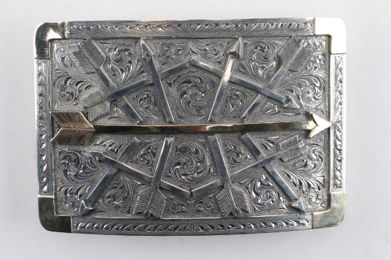 Clint Orms Engraved Buckle.