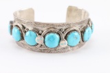 Effie Turquoise Cuff.