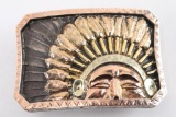 Fancy Bohlin Chiefs Belt Buckle.