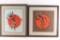 Lot of 2 Gouache on Paper.