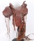 Basket Weave Tooled Saddle