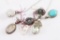 Lot of 6 Sterling Silver Pendants.