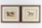 Lot of 2 Lithographs.