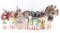 Lot of 9 Flatback Hopi Kachina Dolls.