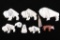Collection of Stone Animal Effigys