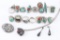 Collection Of  Native American Jewelry.