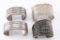 Lot of 4 Native American Sterling Cuffs.