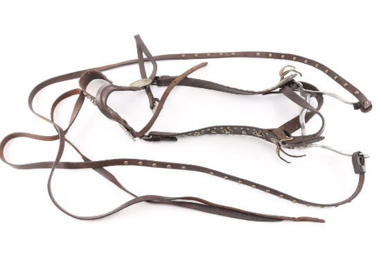 Antique Spotted Cowboy Bridle.