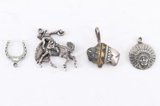 Collection of Sterling Pendants