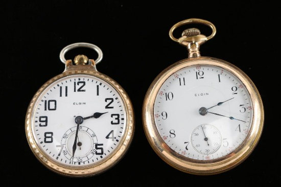 Lot of Two Elgin Pocket Watches.
