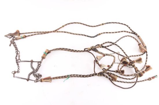 Deer Lodge Horsehair Bridle.