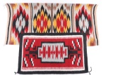 Collection of Two Navajo Rugs.