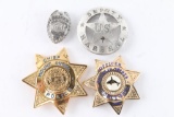 Lot of 4 Badges
