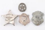 Lot of 4 Badges