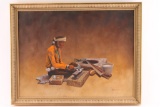 Original Oil on Canvas.