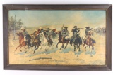 Frederic Remington Print from 1960s.