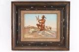 Original Oil on Board by S. Chadhorn.