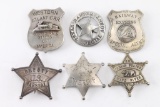 Lot of 6 Badges