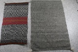Collection of 2 Navajo Saddle Blankets.
