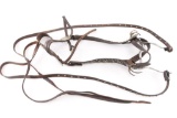 Antique Spotted Cowboy Bridle.
