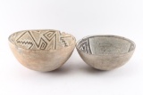 (2) Mimbres B&W Pots
