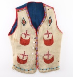 Ladies Plains Indian Vest.