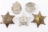 Lot of 5 Badges