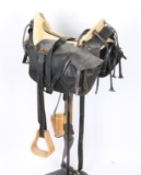 Rawhide Wrapped Saddle